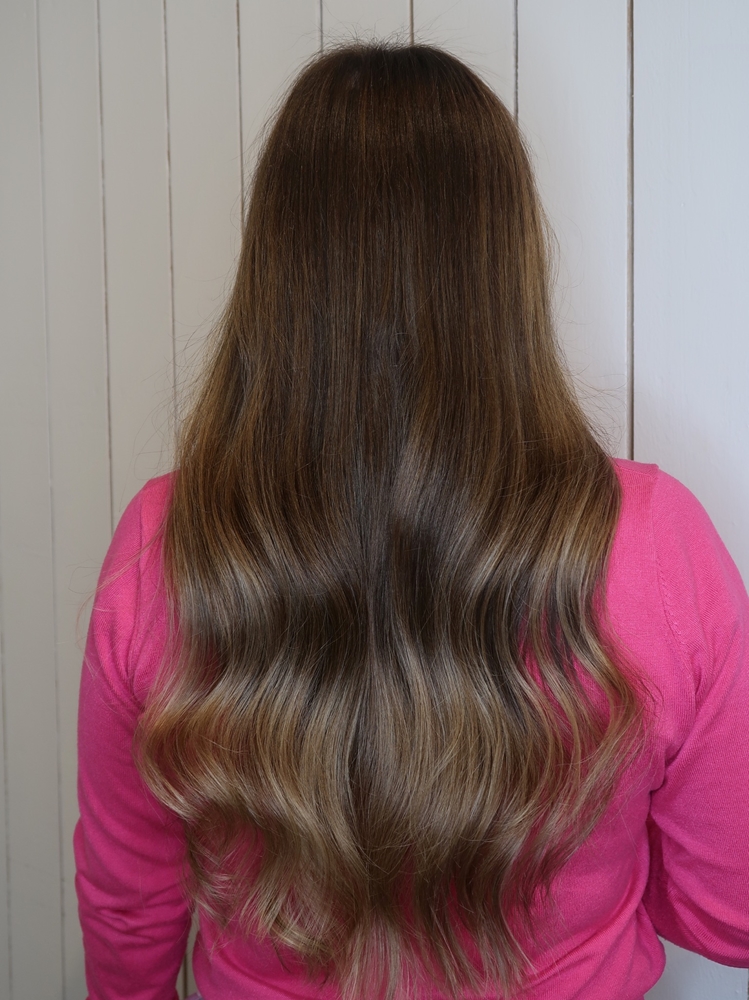 Balayage slingor stockholm, naturliga slingor