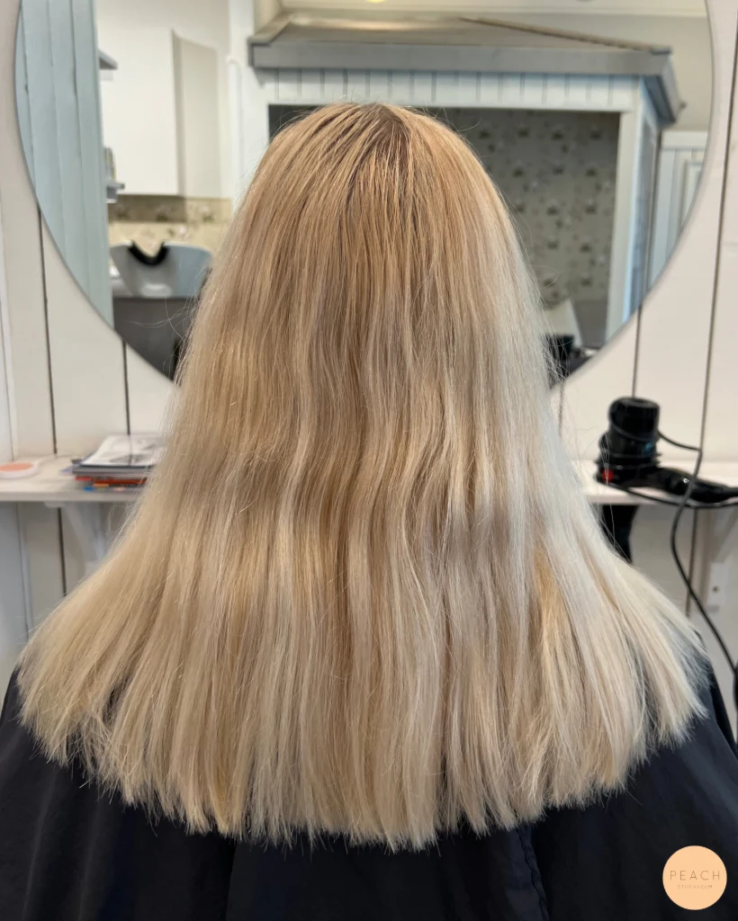 Light beige blonde hair ✨🌟