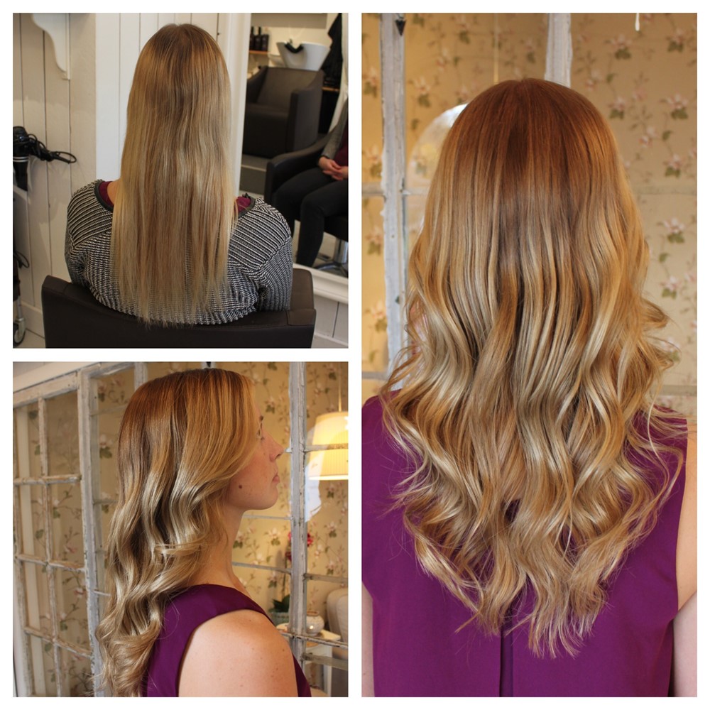 Havreblond hårfärg