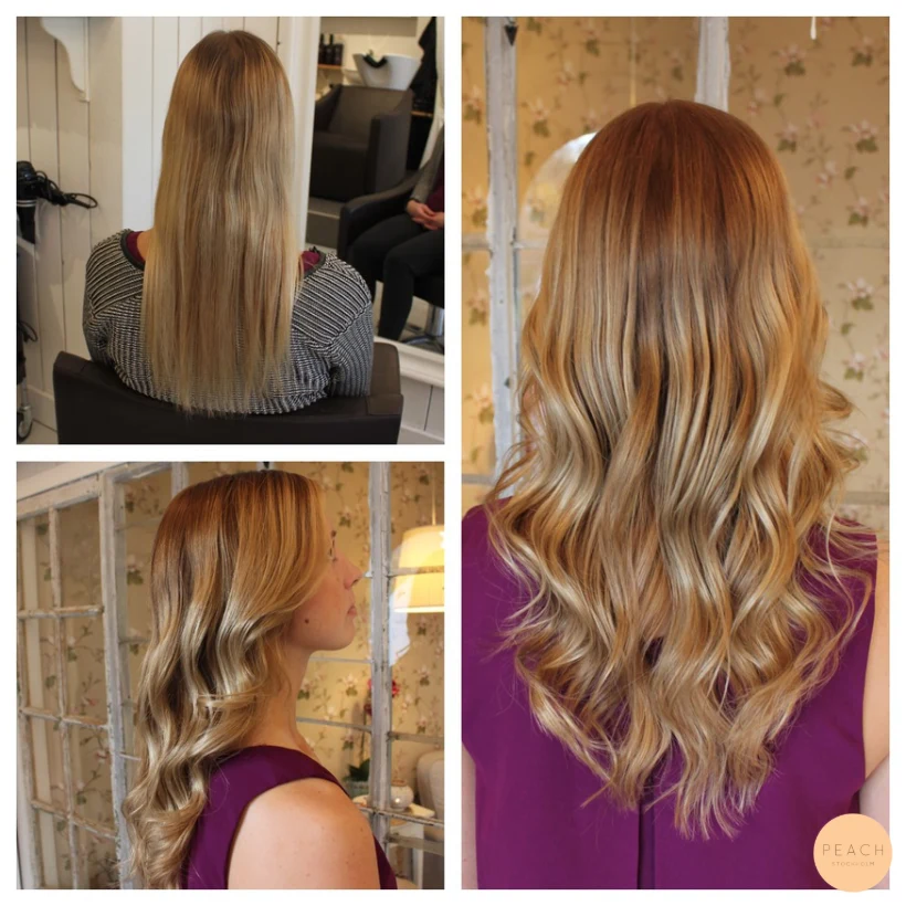 Havreblond hårfärg – salongsresultat av Jennie Andersson, 16 november 2015