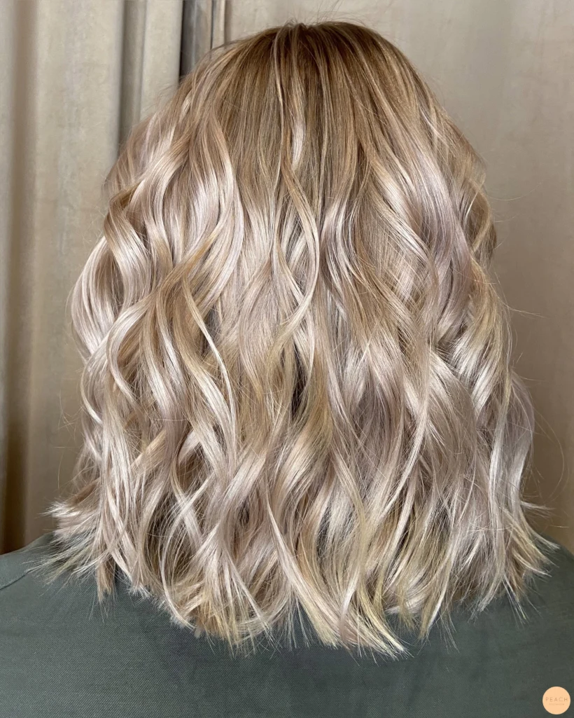 Kall blond hårfärg