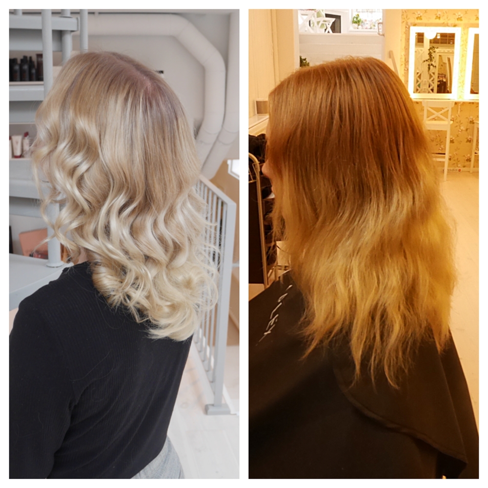 Blonda sombre slingor