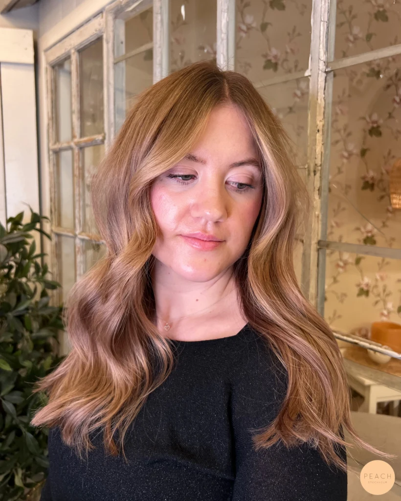 Teddy bear bronde hair color 🤎