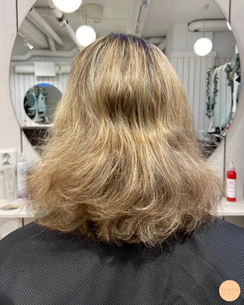Naturlig blond med extra glans