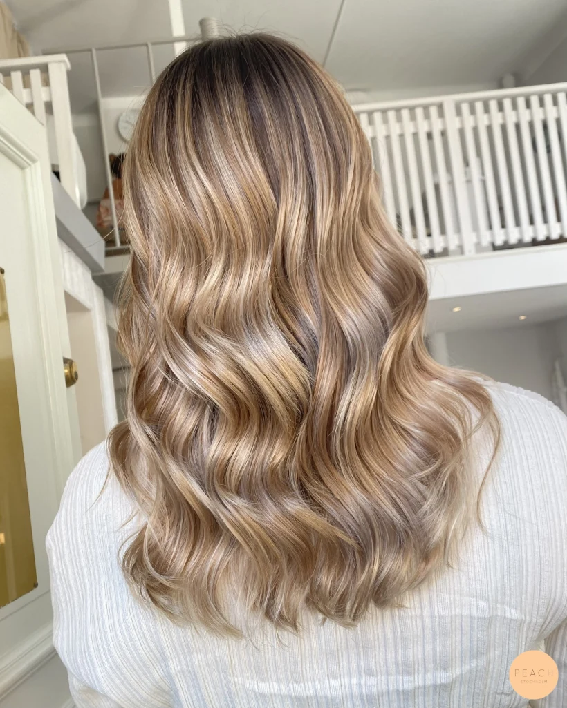Shiny blonde med extra glans