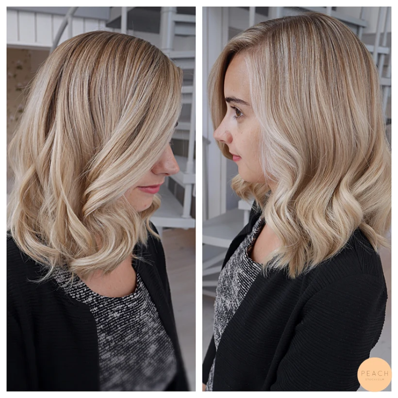 Highlights og lowlights - sombre hair
