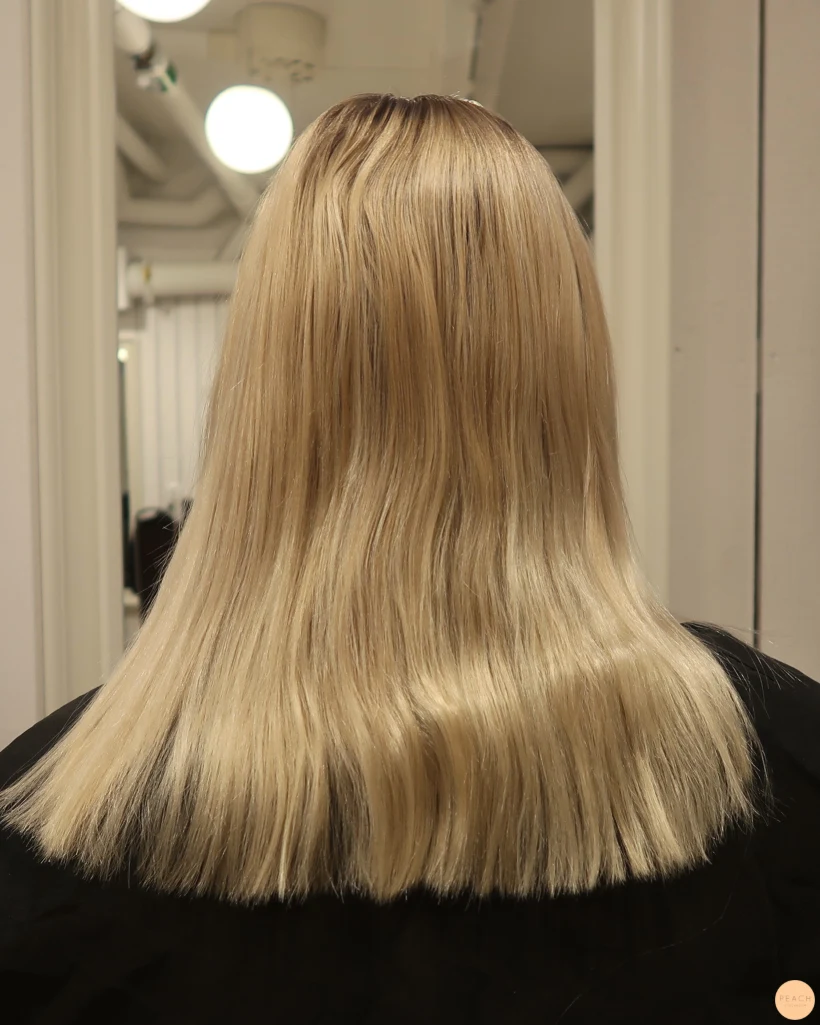 Kall blond hårfärg