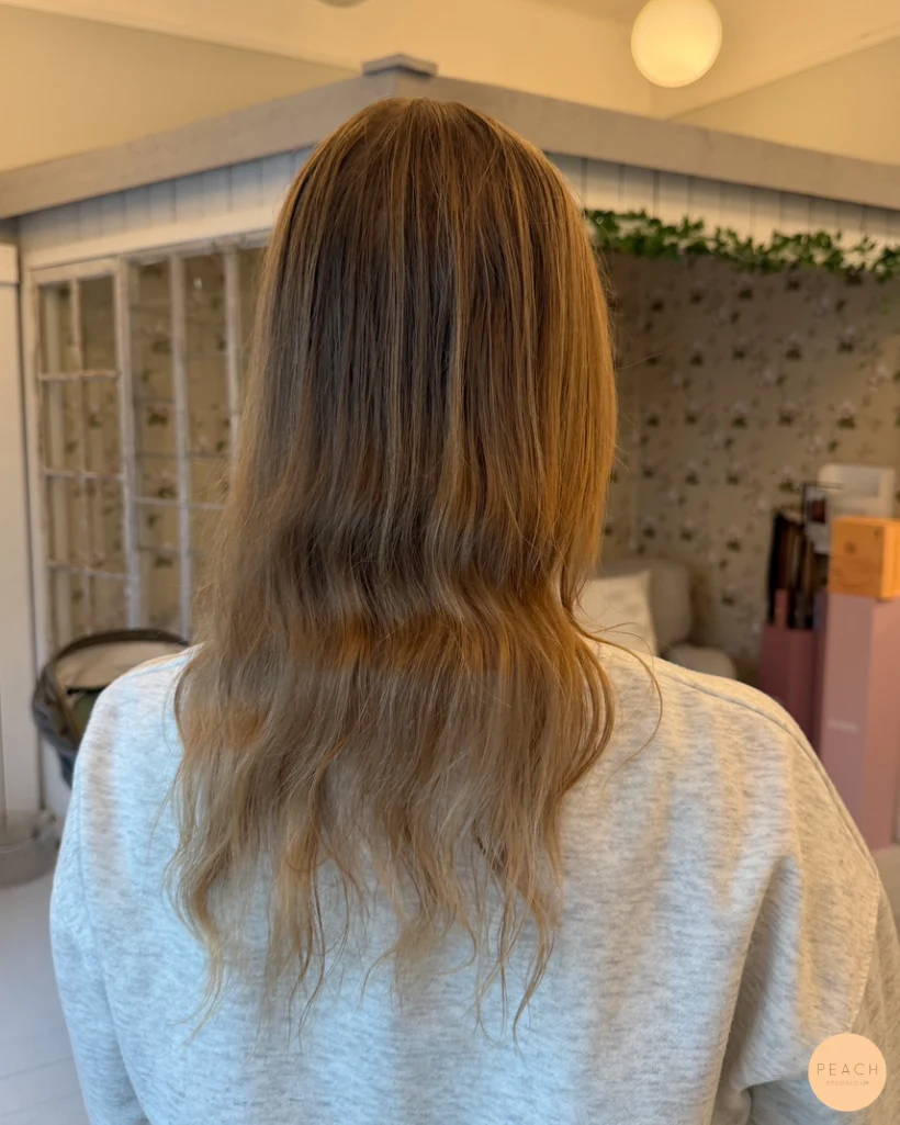 Slingor och fyra paket Richy Hair 50 cm