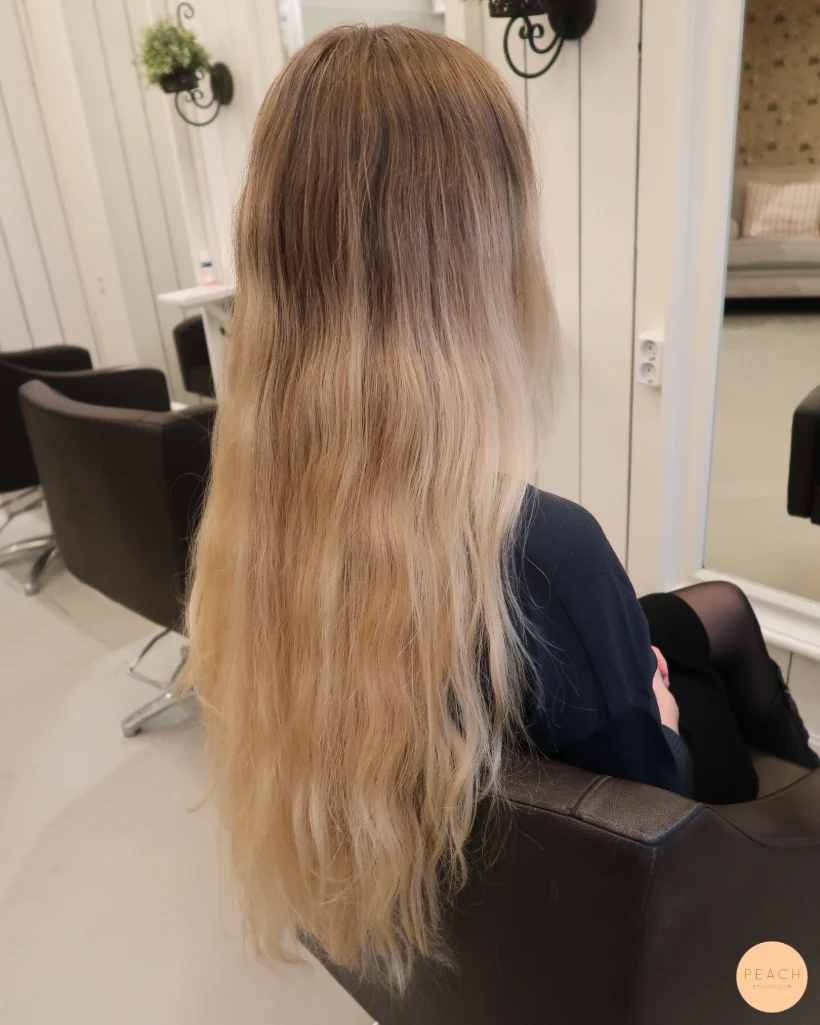 Total makeover 🤩 Ifrån ett ljust hår, till en mer naturlig nyans