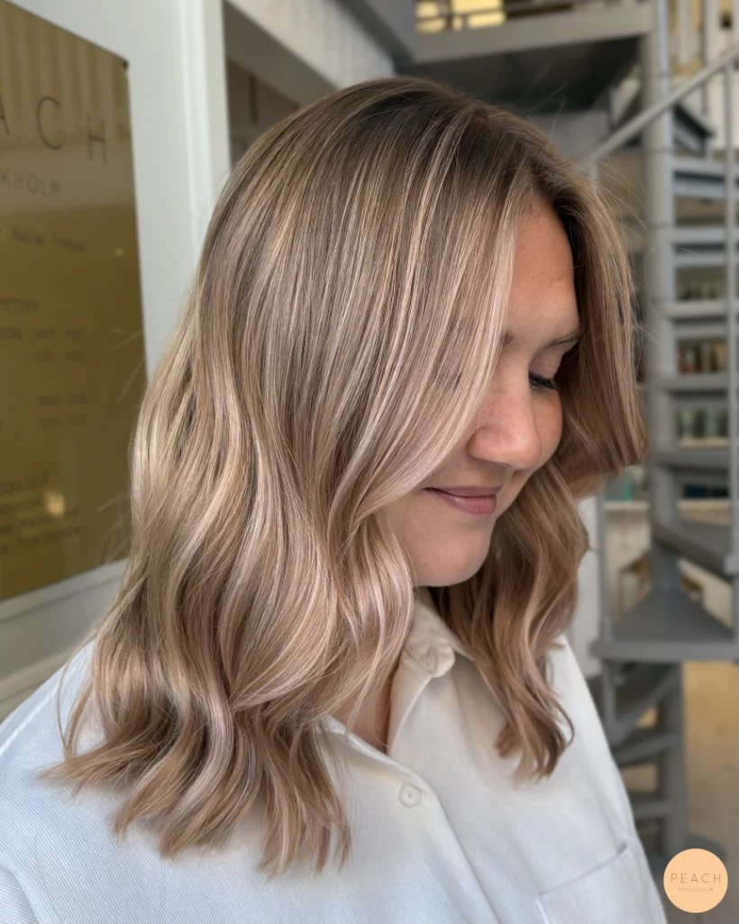 Blond balayage – salongsresultat av Jonathan Hultman, 19 november 2024