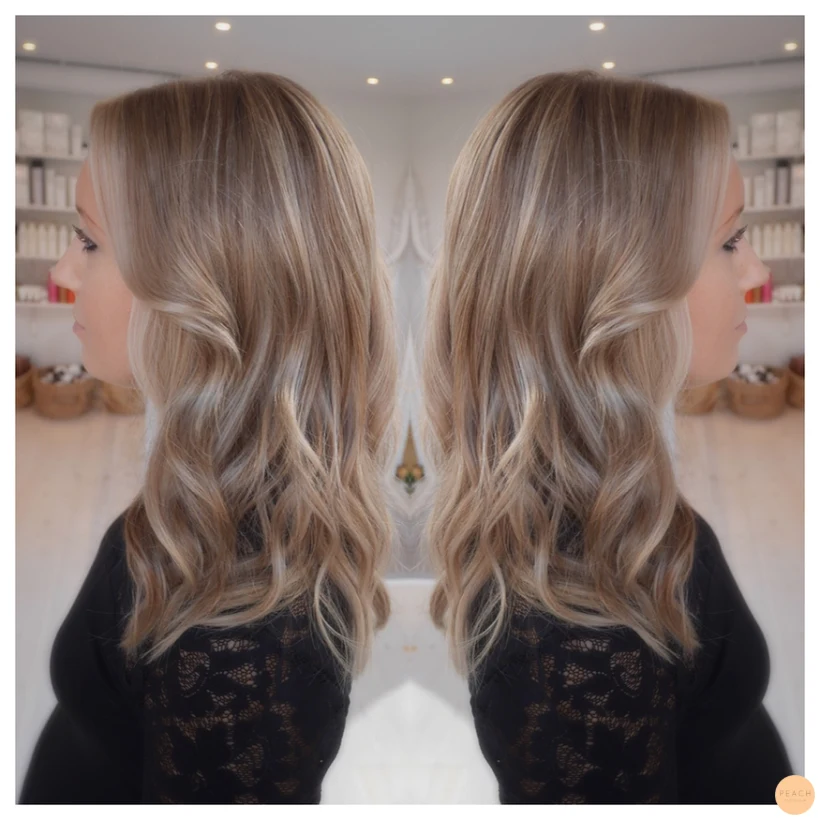 Höstig hårfärg - från ljus blond til naturlig blond med skiftningar