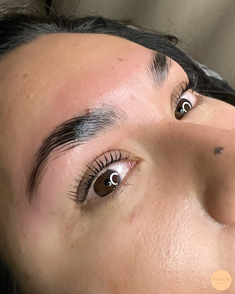 Lashlift & browlift + vaxning av bryn