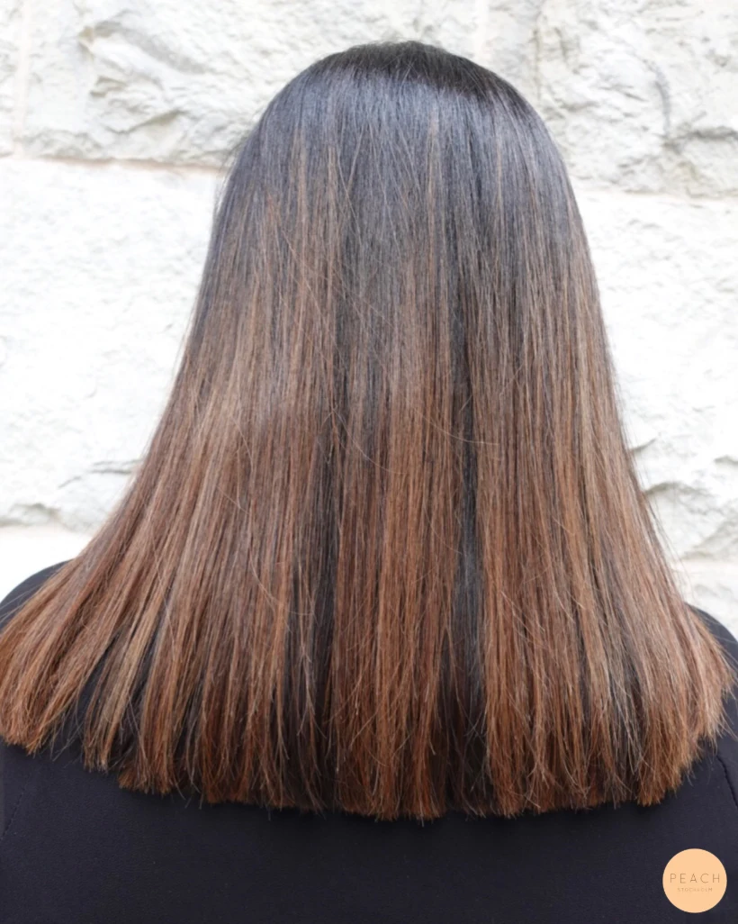 Hairtalk med chokladbruna toner