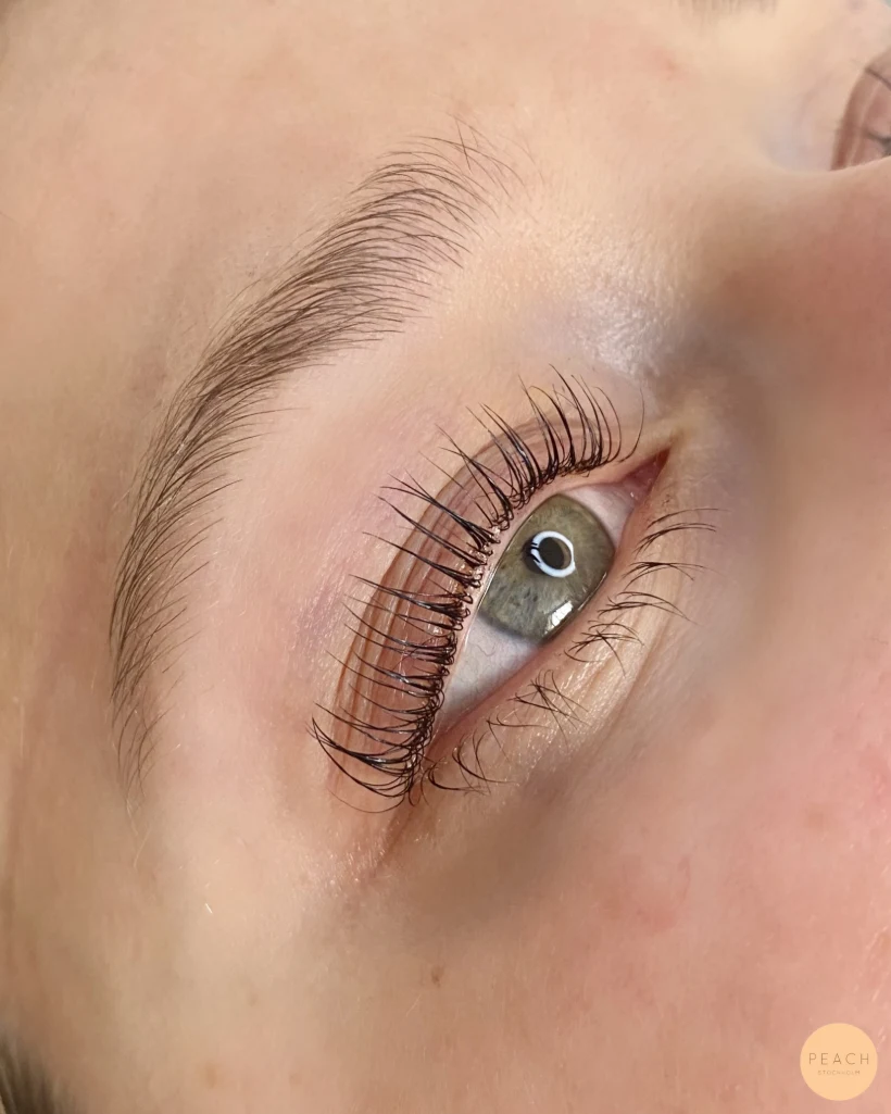 Yumi Keratin Lashlift – salongsresultat av Amanda Da Silva, 17 maj 2022
