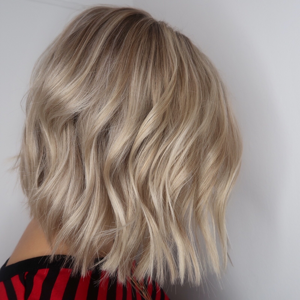 Blonda slingor