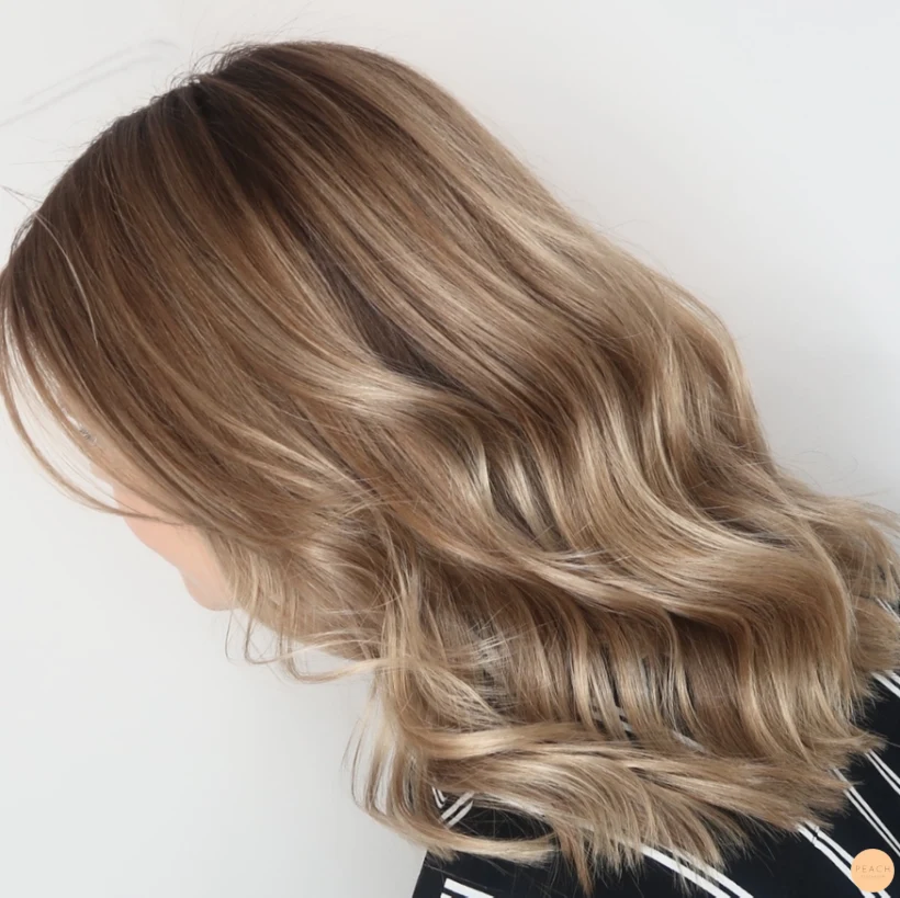 Kall beige hårfärg