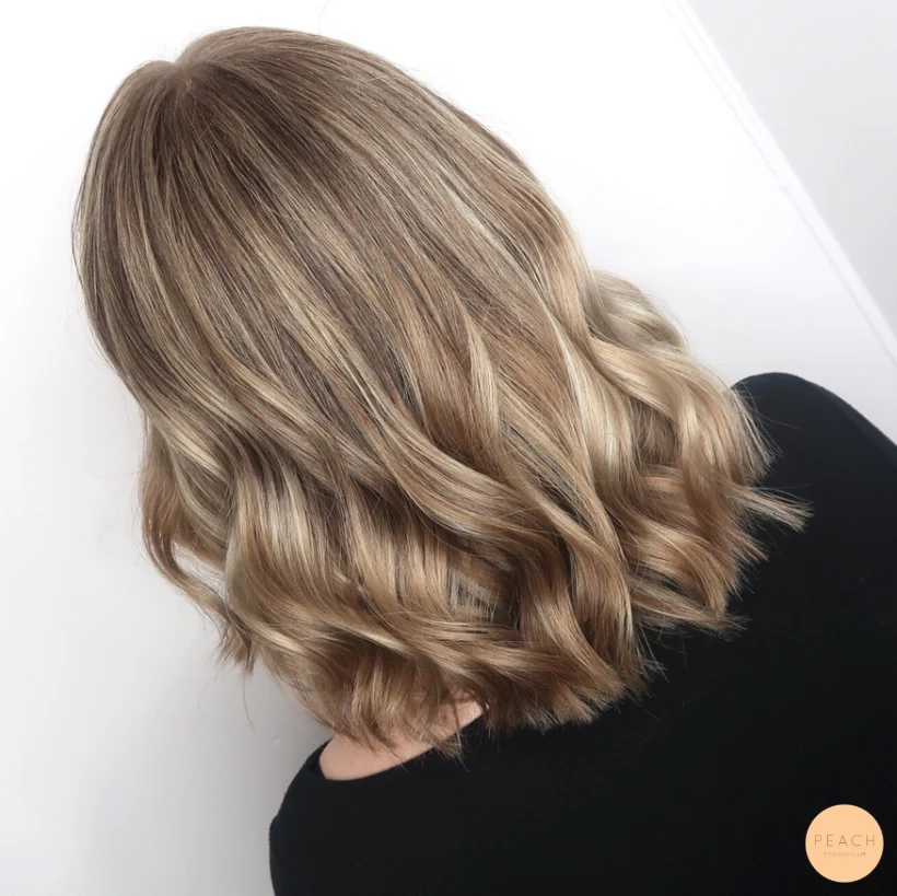 Blond balayage – salongsresultat av Therese Lindbladh, 8 februari 2019