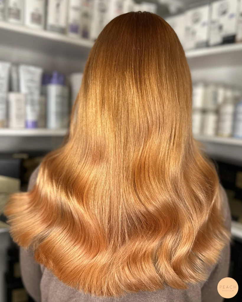 Koppar blond med extra glans