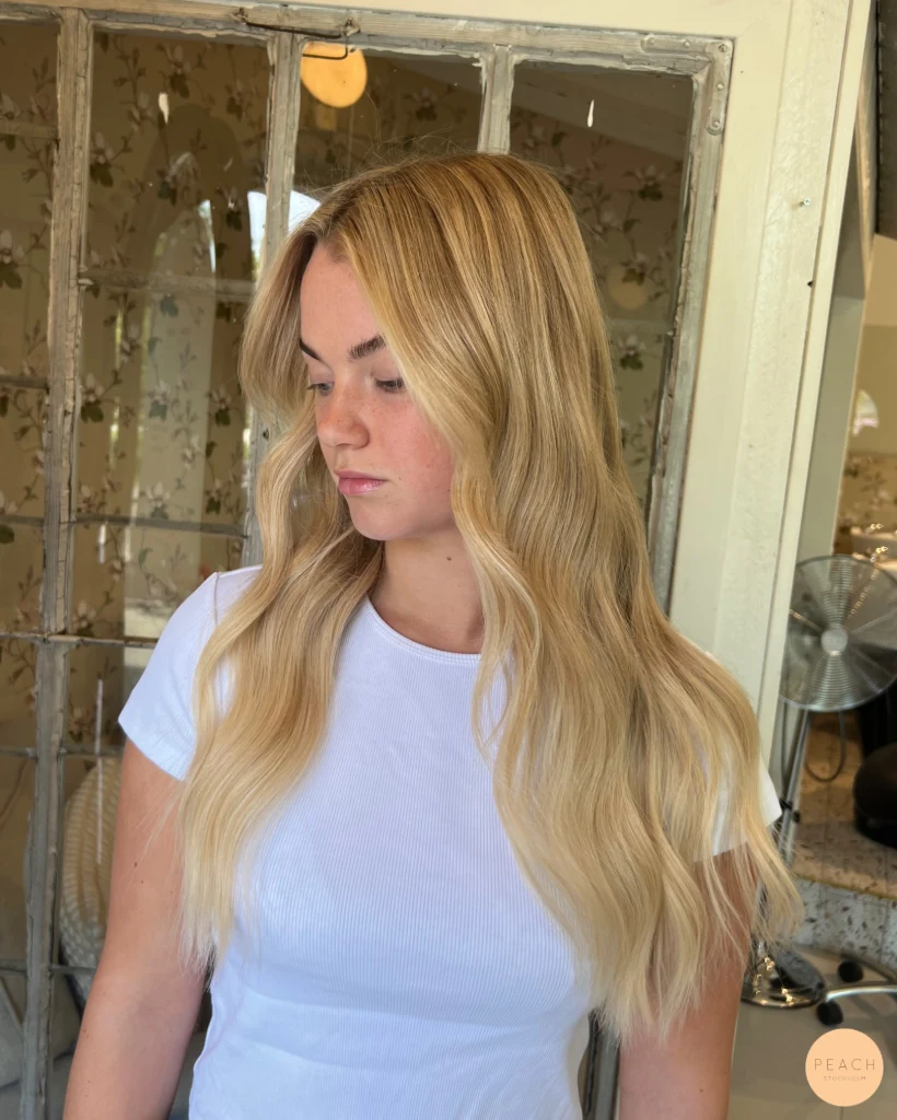 Vanilla blonde dream hair color🌼
