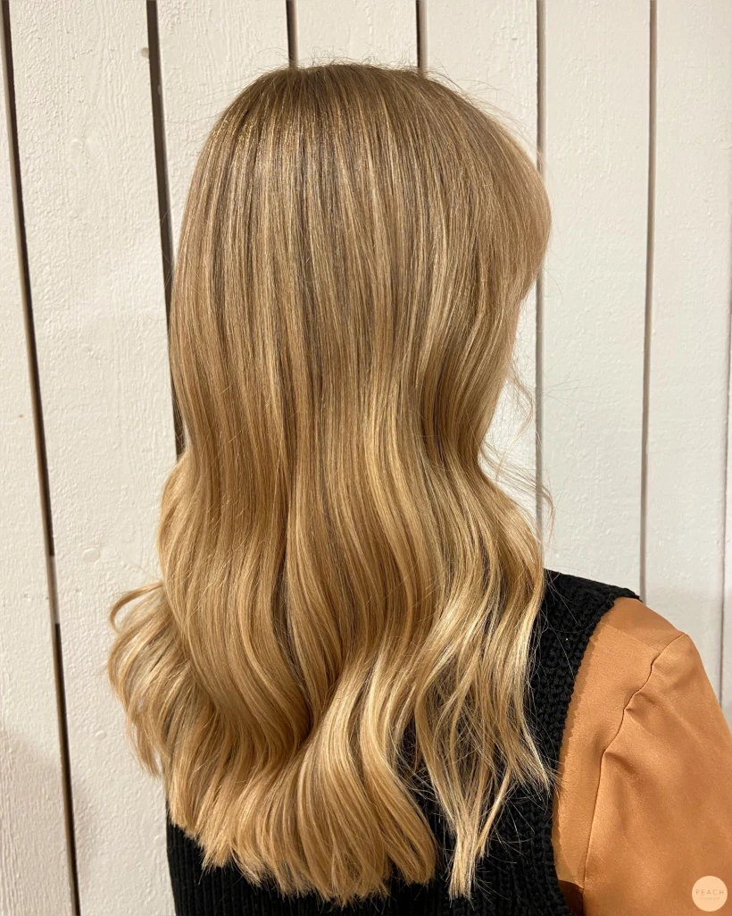 Ljusa slingor, blond