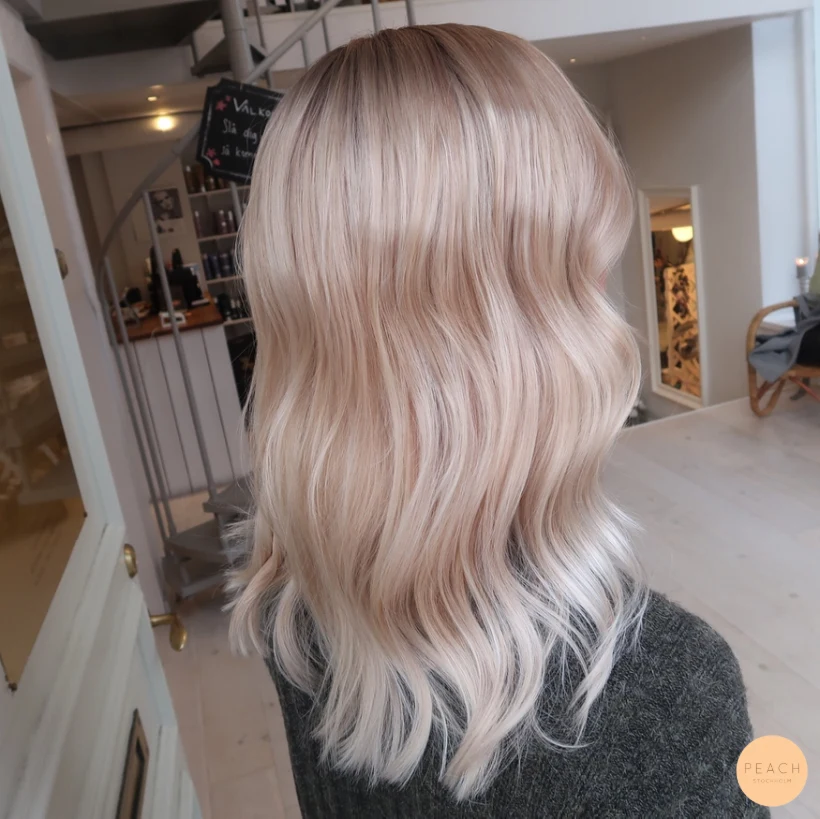 Från matt, guld till klar, krämig ljus blond