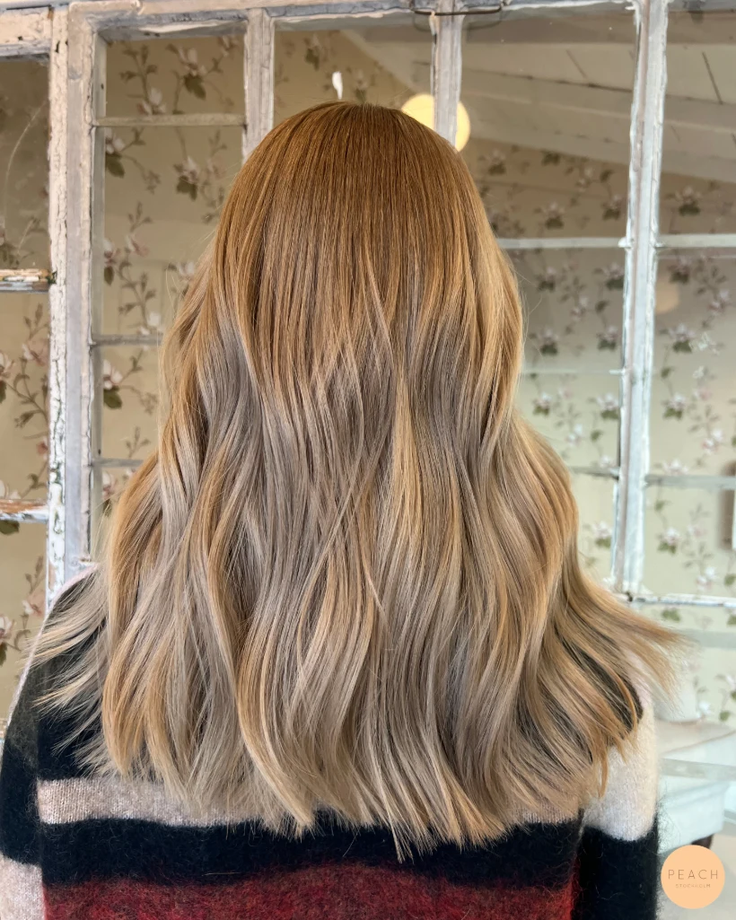 Cool bronde hair color✨🤎