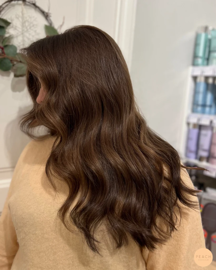 Deep rich brown hair color 🤎