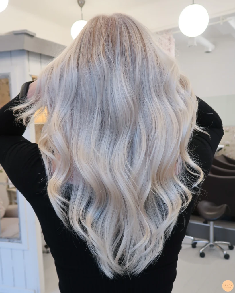 Kall blond hårfärg