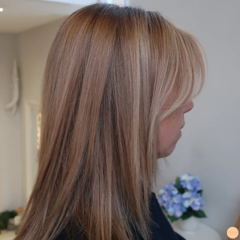 Guld-koppar blond