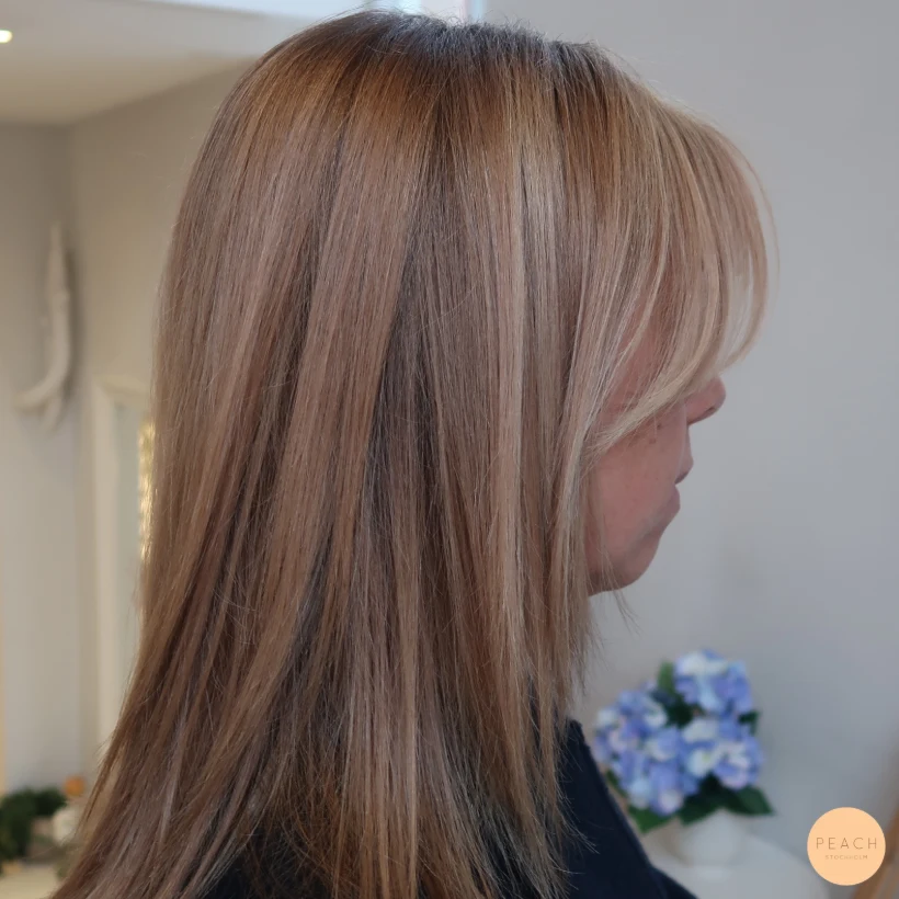 Guld-koppar blond