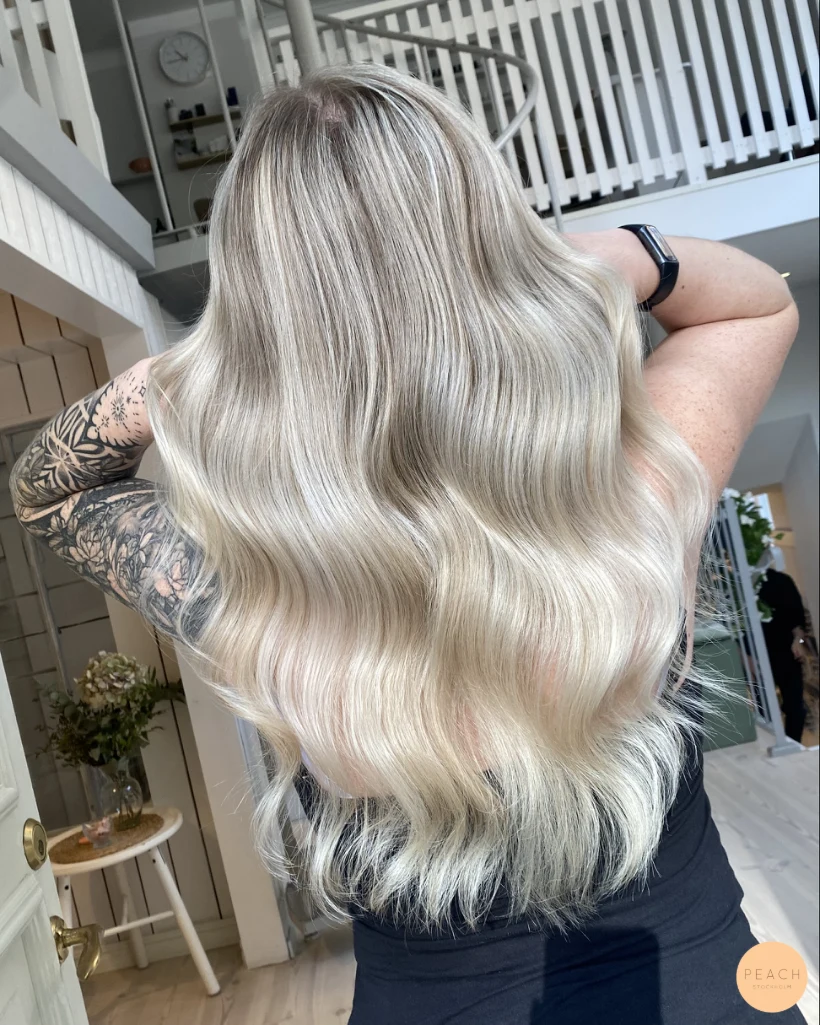 Icy blonde med extra glans