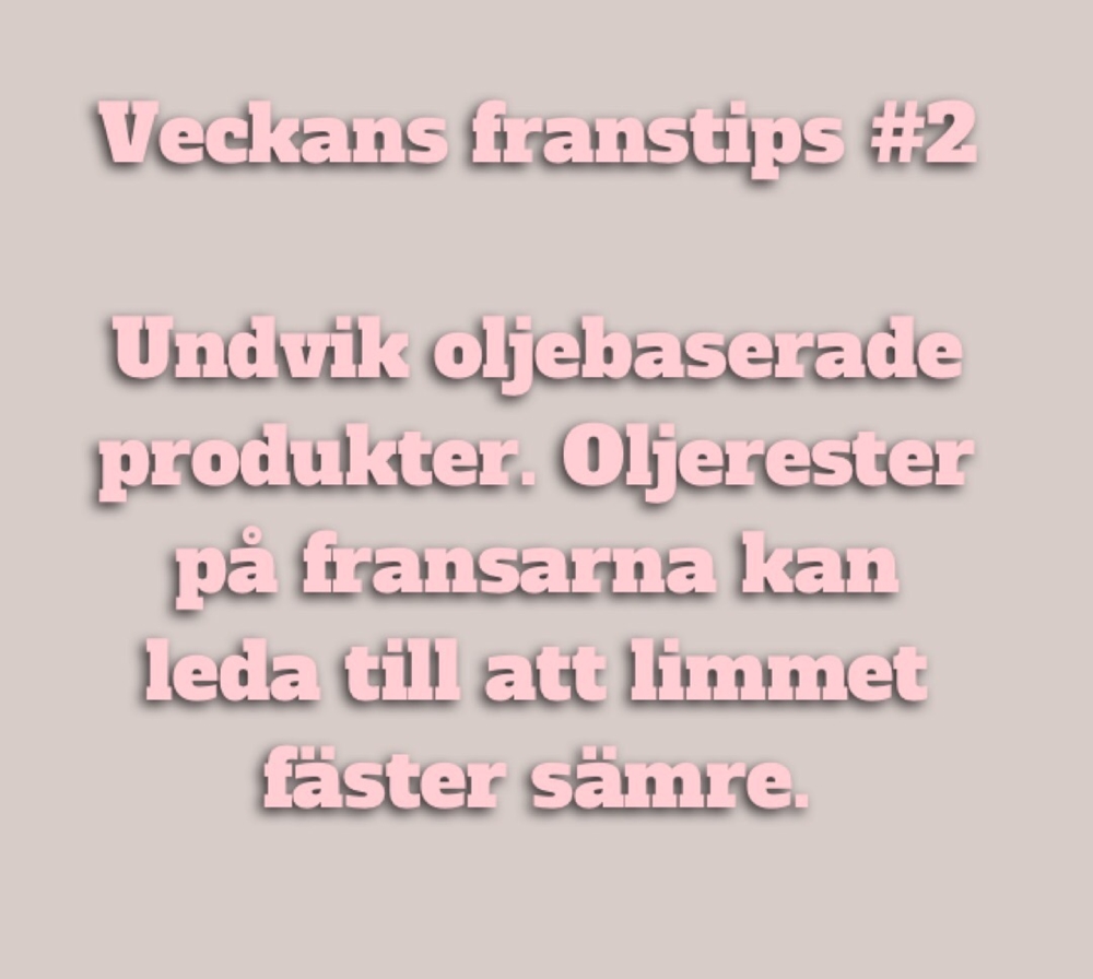 Veckans franstips #2