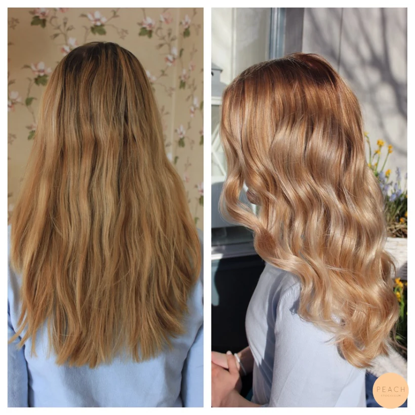 Balayage på Peach Stockholm