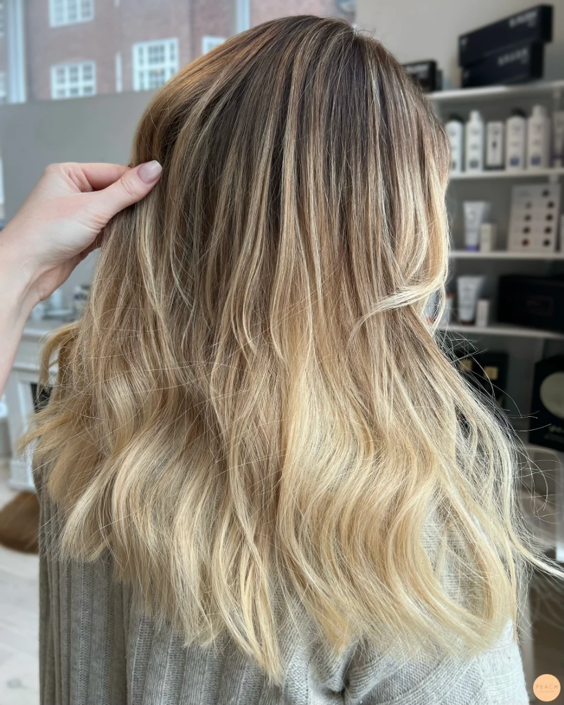 Balayage med Hairtalk förlängning