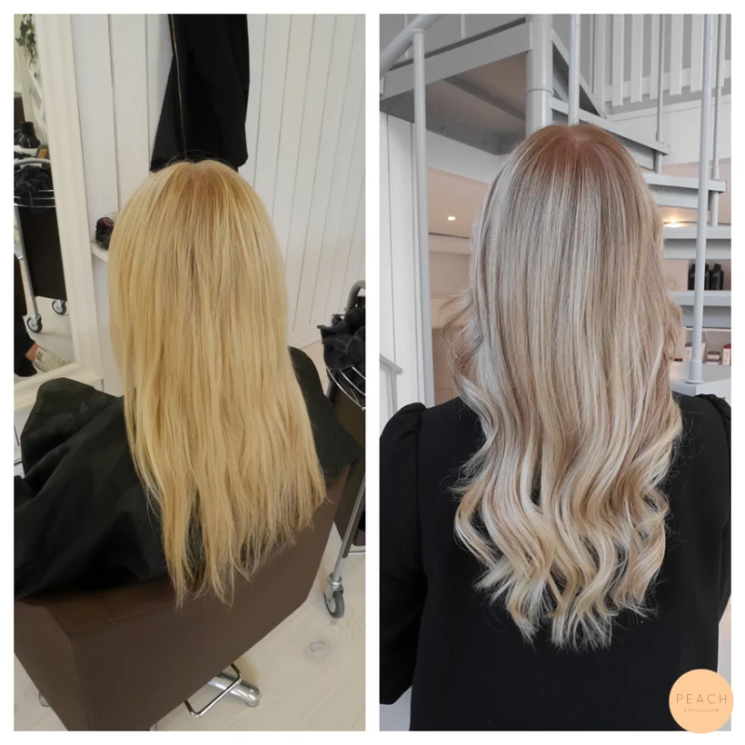 Ombre med mjuka lowlights