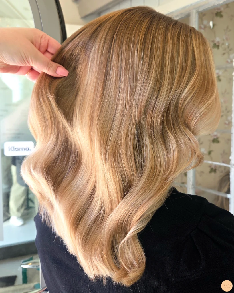Warm honey hair color ☀️