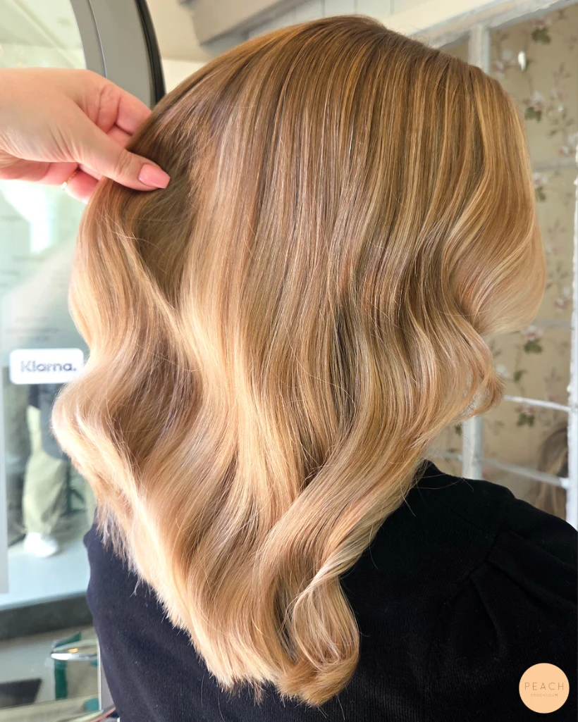 Warm honey hair color ☀️