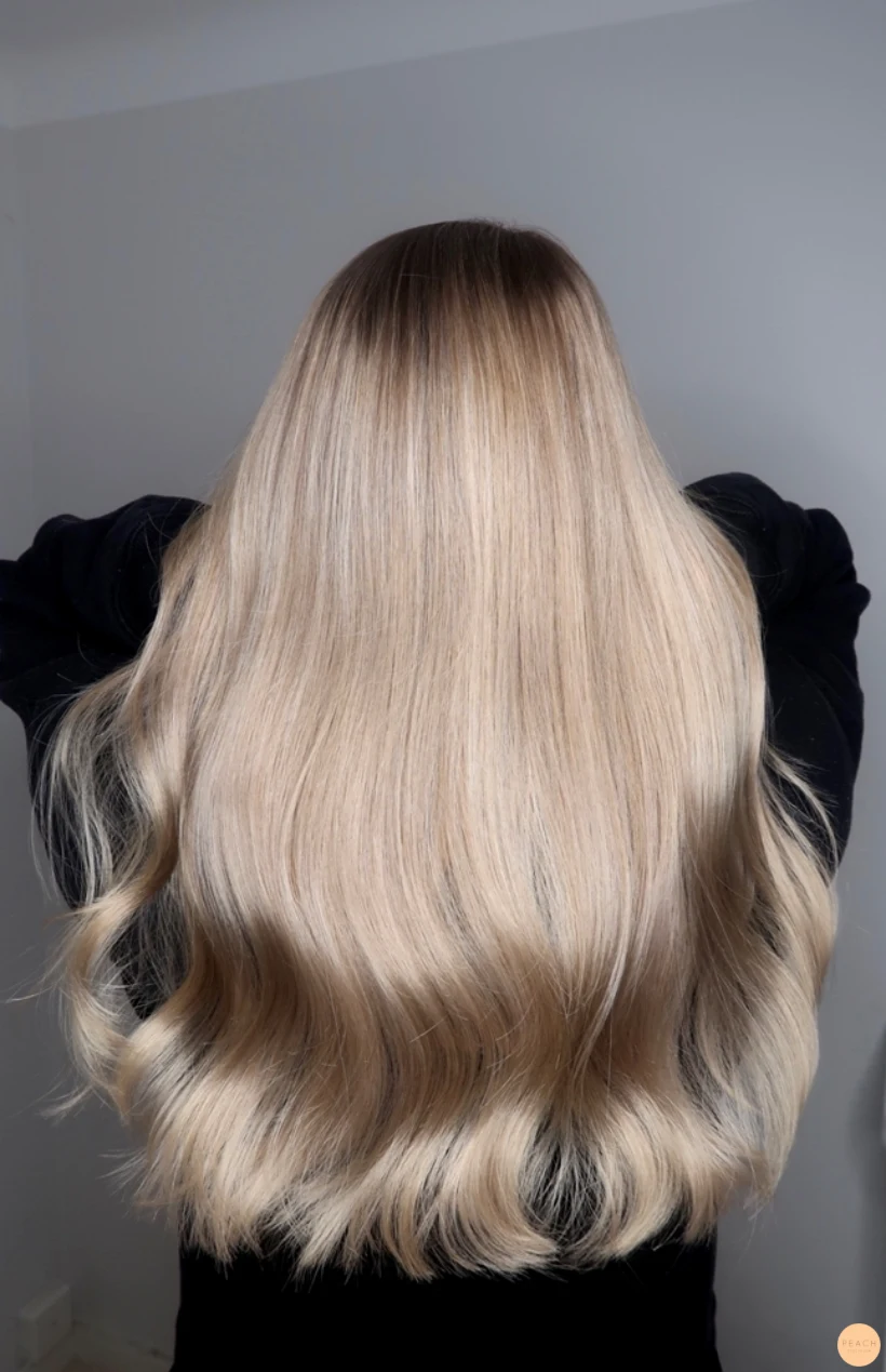 Blonda slingor