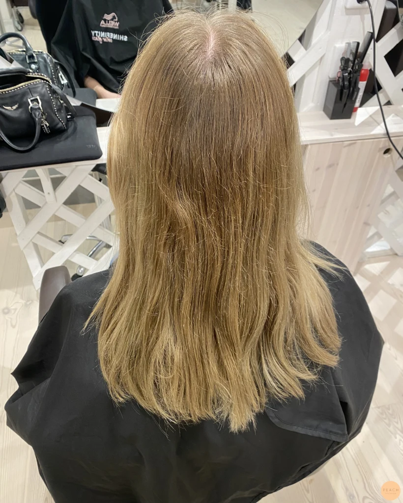 Honey blonde