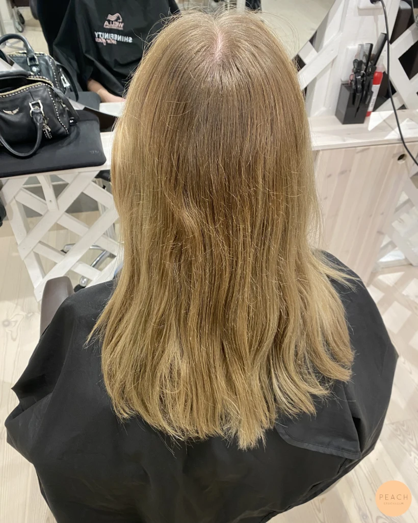 Honey blonde
