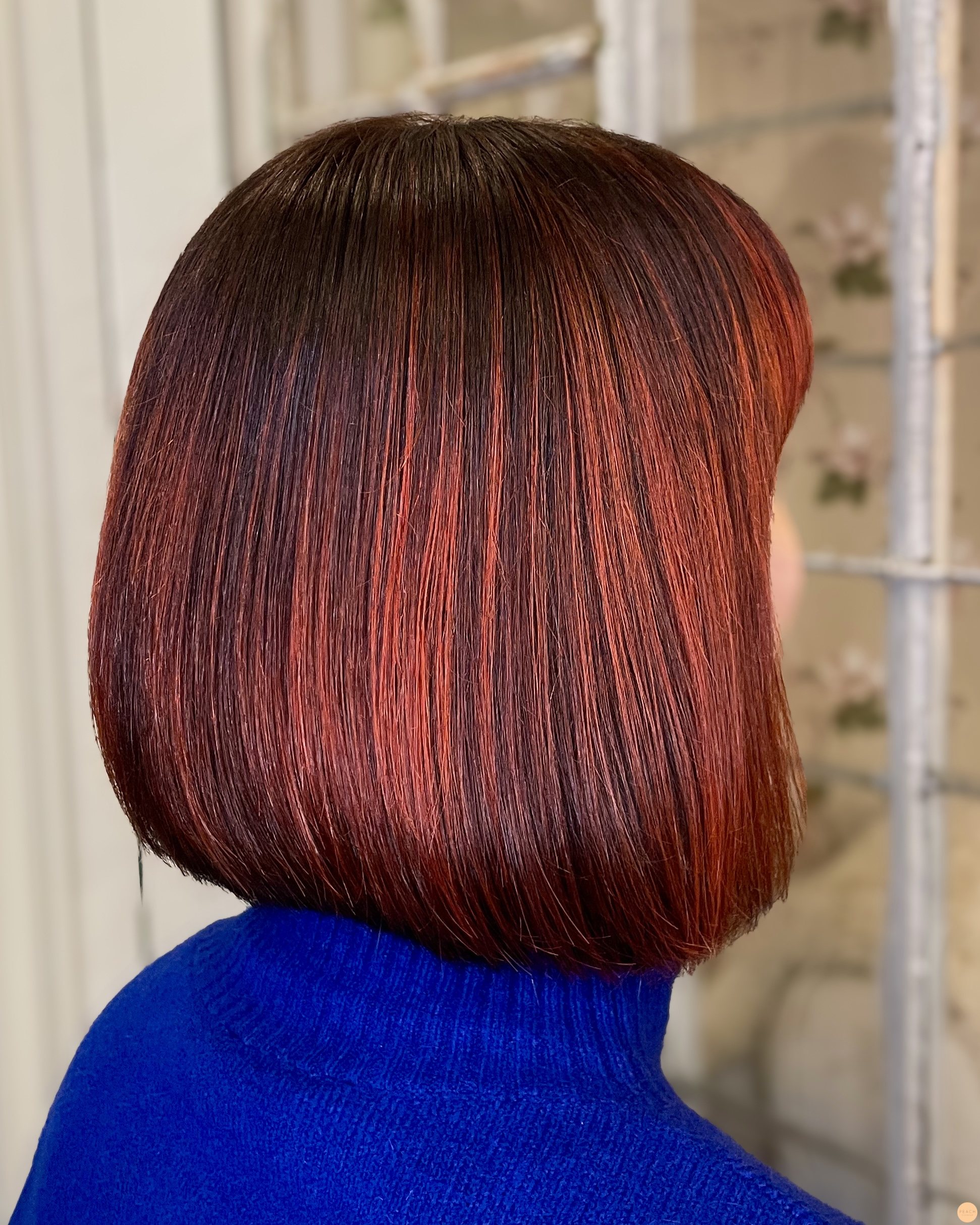 Fire red hair ❤️🔥
