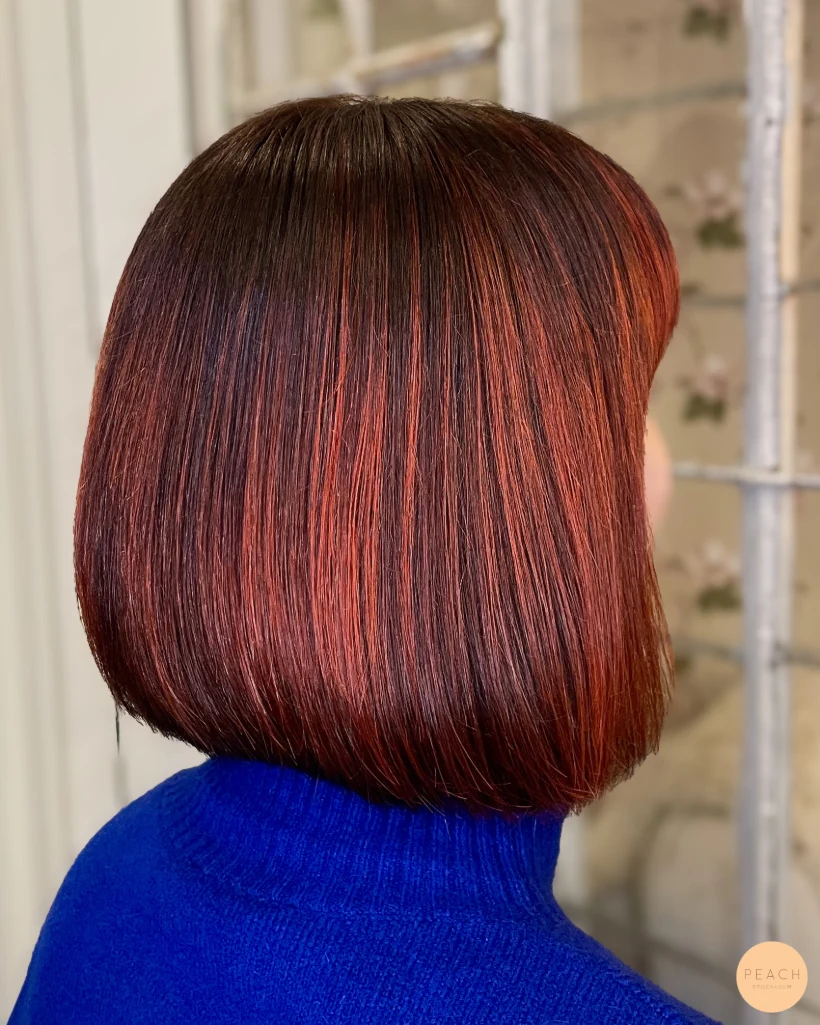 Fire red hair ❤️🔥