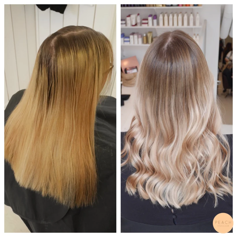 Kall sombre med highlights och lowlights