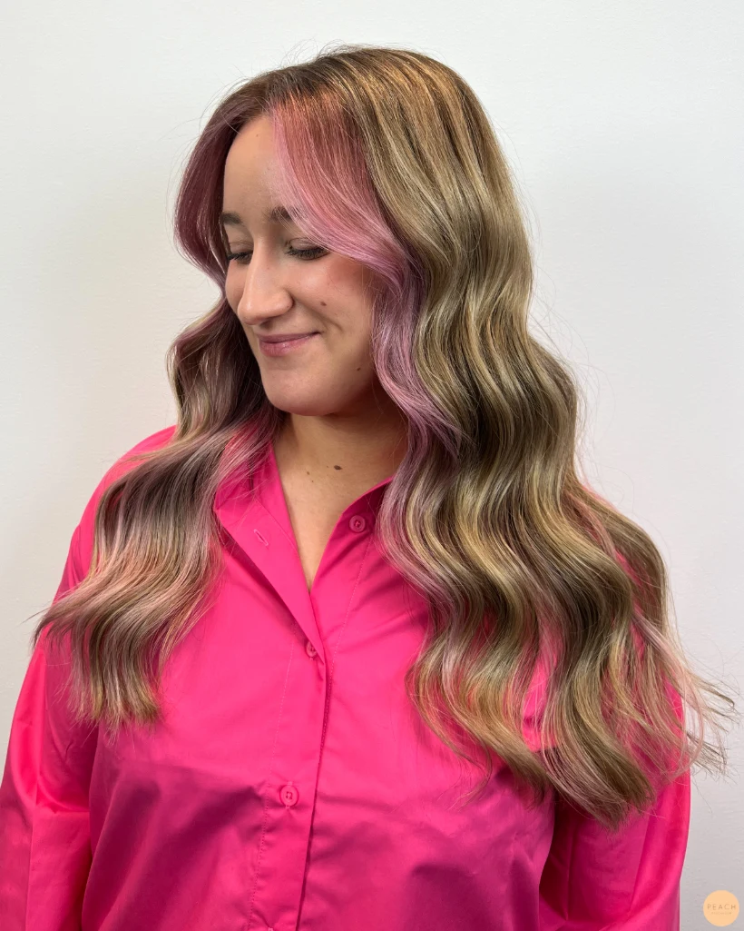 Color blocking hair techniques