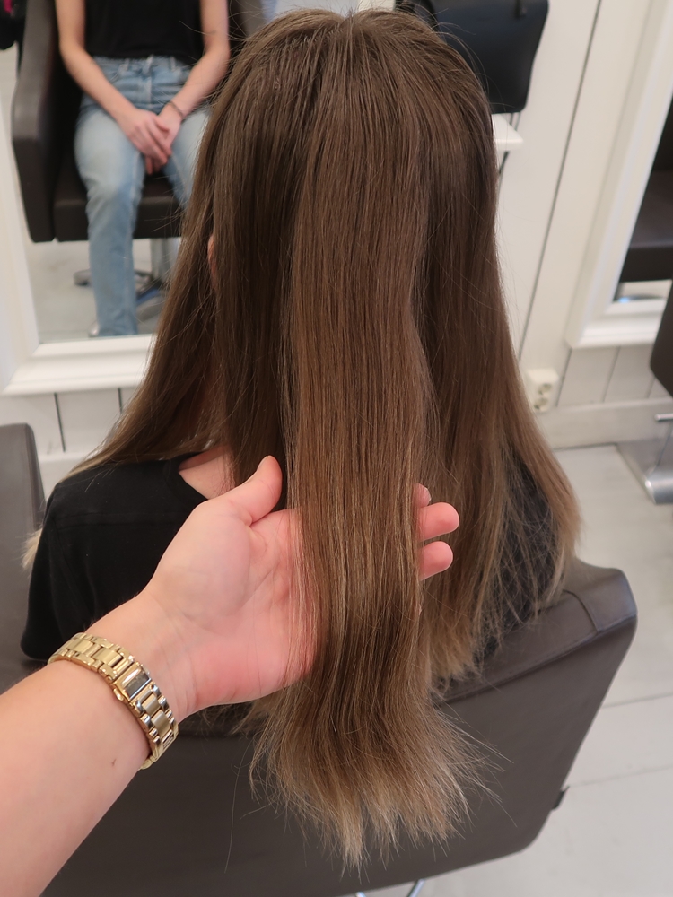 Balayage blond – salongsresultat av Louise Zetterberg, 8 december 2018
