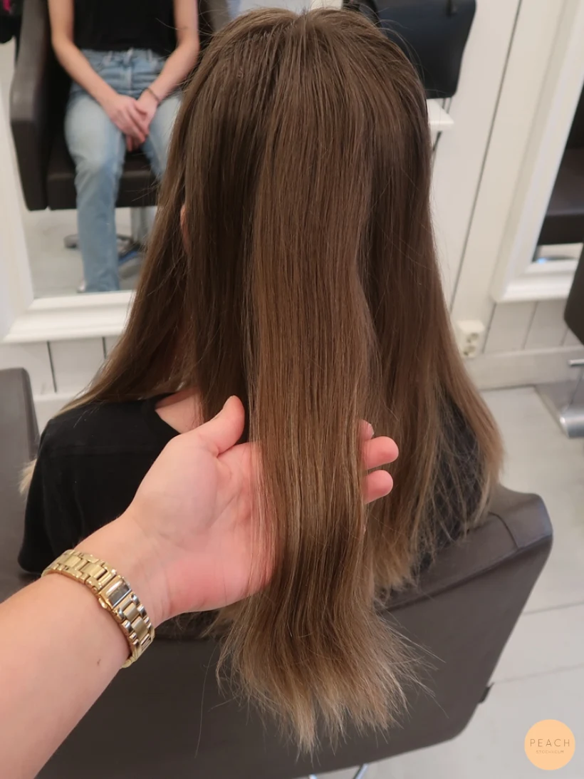 Balayage blond – salongsresultat av Louise Zetterberg, 8 december 2018