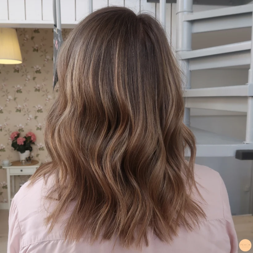Balayage soft koppar
