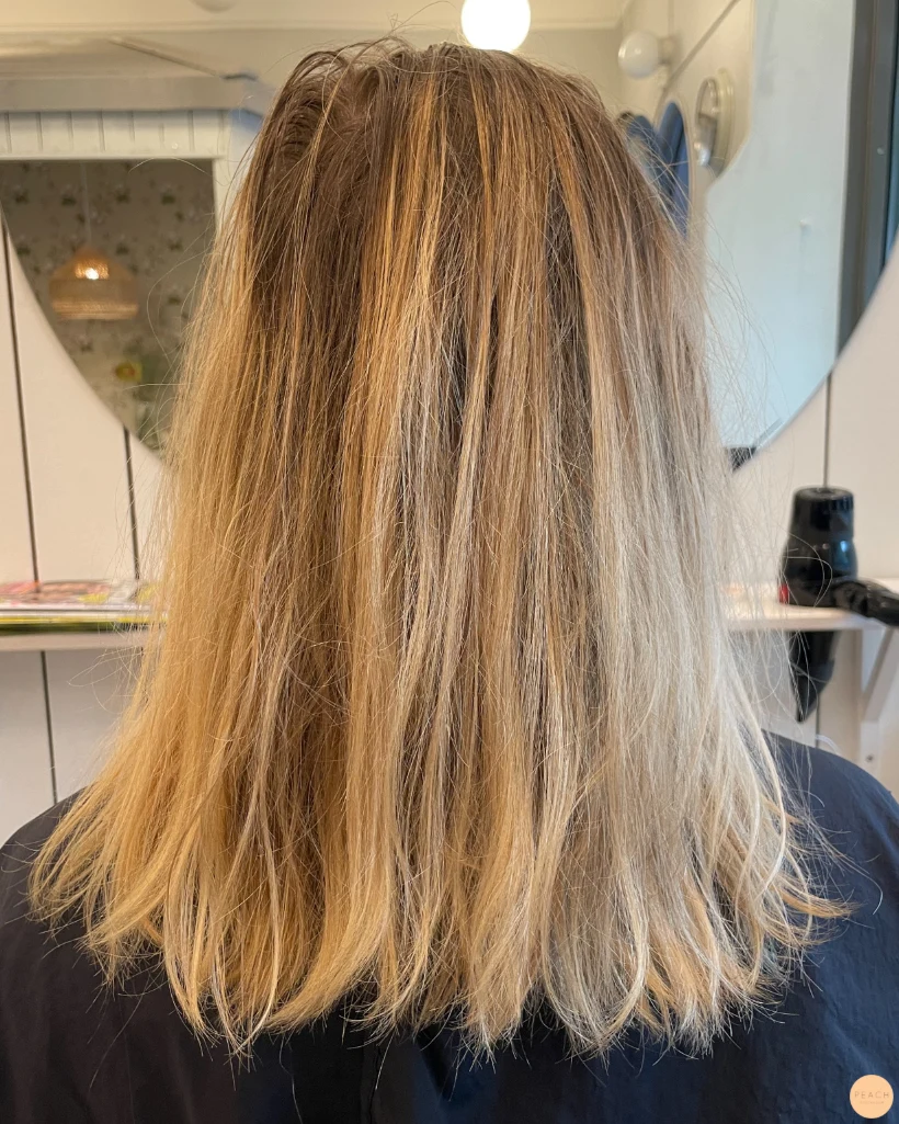 Wella glossing peach 🍑
