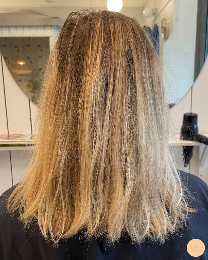 Wella glossing peach 🍑