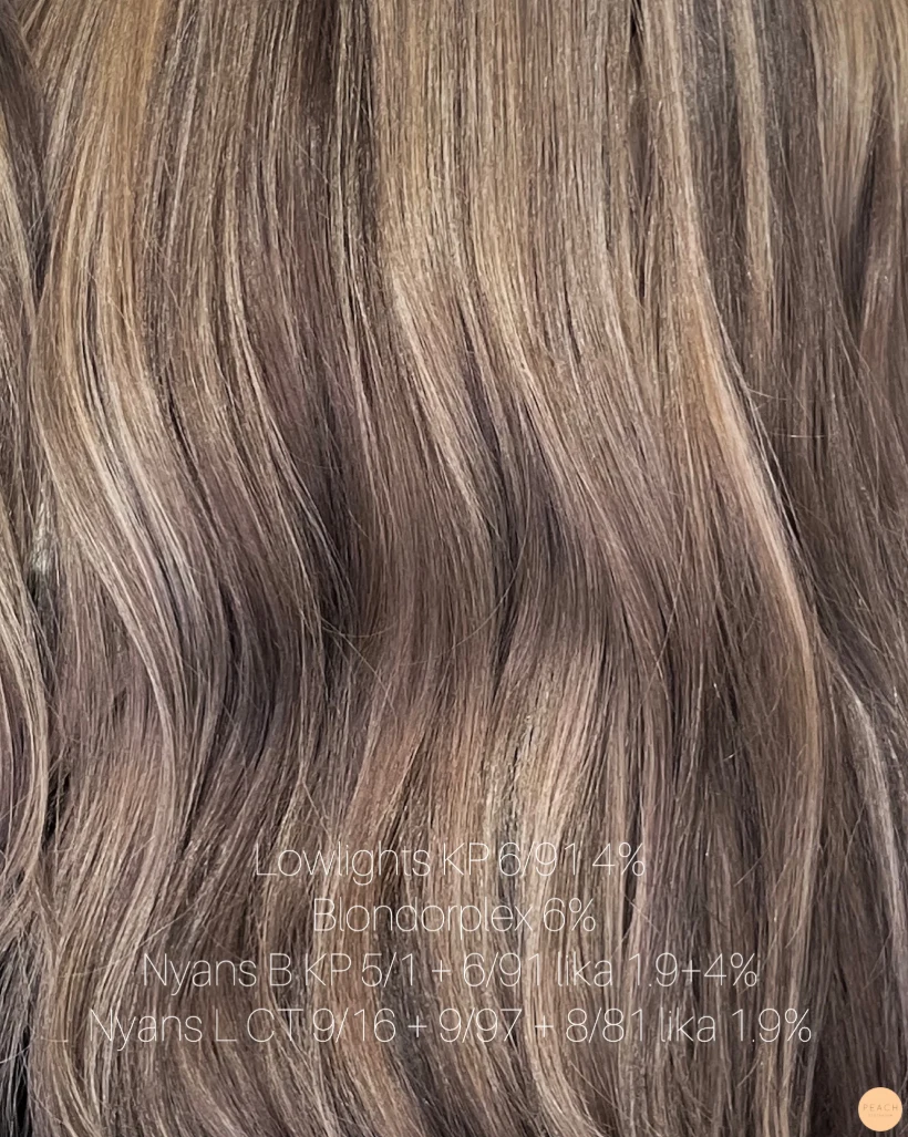 Från balayage till brunt hår med ljusa slingor ✨🤎